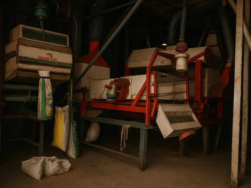 Flour mill in Kanpur